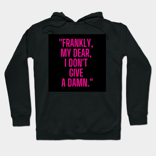 Frankly. Hoodie by Binge-Watchers Podcast
